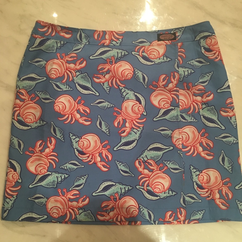 Vineyard Vines polyester wrap skirt